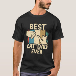 Camiseta Melhor Pai De Gato Do Dia Do Pai