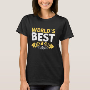 Camiseta Melhor Pai de Gato do Mundo