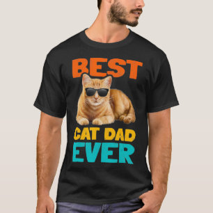 Camiseta Melhor Pai De Gato Já Engraçado Tabuleiro De Pro