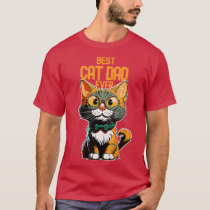 Camiseta Melhor Pai De Gato Já Gatinho Filhotes Pais Pais D