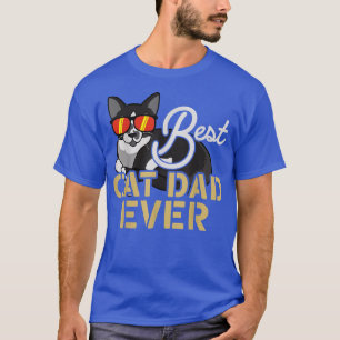 Camiseta Melhor Pai De Gato Já Legal Pai De Gato Mais Amigo