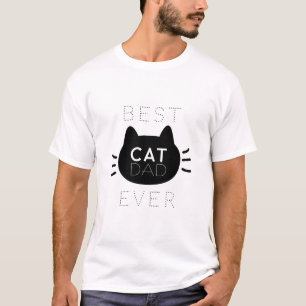 Camiseta Melhor Pai De Gato Nunca Preto