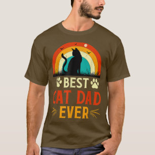 Camiseta Melhor Pai De Gato Nunca Teve Um Pai De Gato Engra