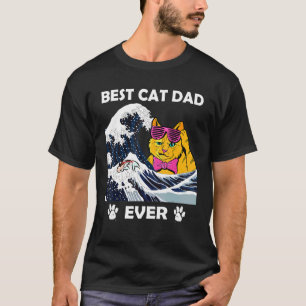 Camiseta Melhor Pai De Gato Pai De Gato