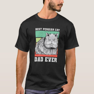 Camiseta Melhor Pai de Gato Persa de Todos os Tempos Para U