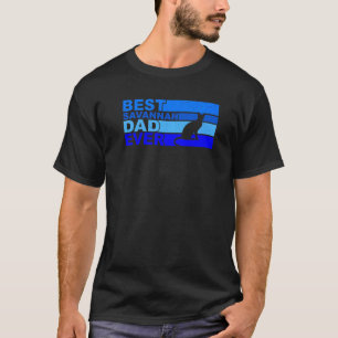 Camiseta Melhor Pai de Gato Savannah de Todos os Tempos
