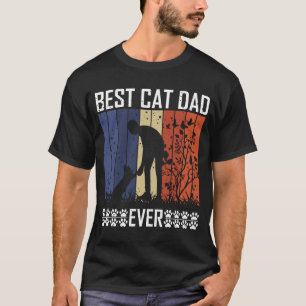 Camiseta melhor pai de gatos