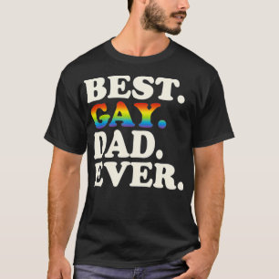 Camiseta Melhor Pai De Gay Nunca Gay Pai Engraçado Igualdad