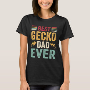 Camiseta Melhor Pai de Gecko de Todos os Tempos - Amante Di
