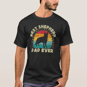 Camiseta Melhor Pai de German shepherd para o Pai SPG de Sh