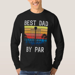 Camiseta Melhor Pai De Golf Vintage Frisbee Par Disk
