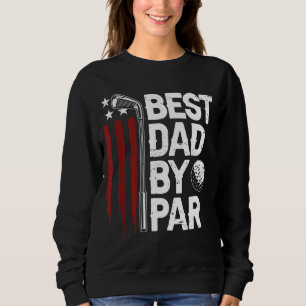 Camiseta Melhor Pai De Golfe Do Par Pai Golfer American Fla