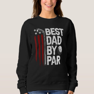 Camiseta Melhor Pai De Golfe Do Par Pai Golfer American Fla