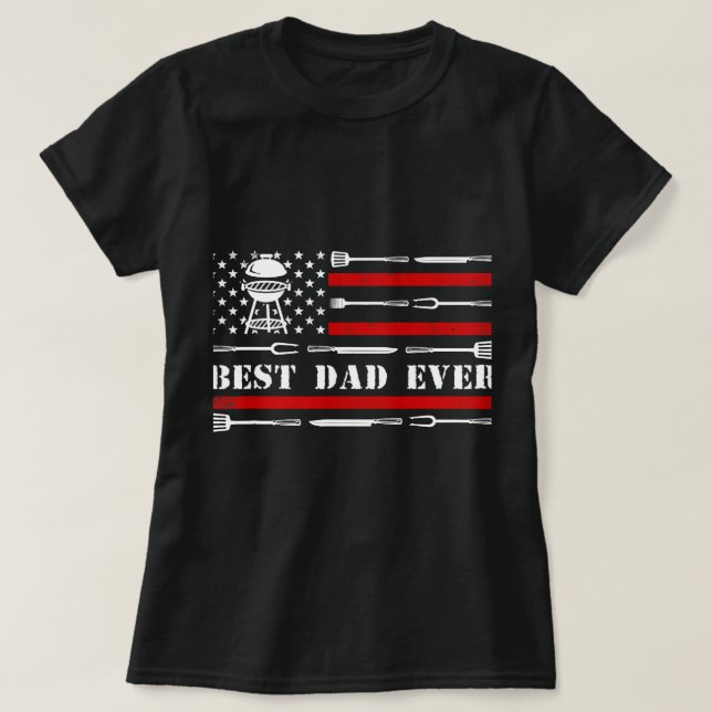 Camiseta Melhor Pai De Grill CHURRASCO (Frente do Design)