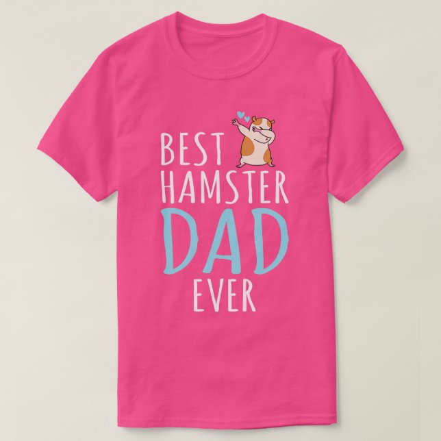 Camiseta Melhor Pai de Hamster do que nunca (Frente do Design)