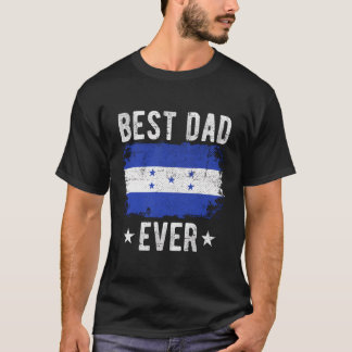 Camiseta Melhor Pai de Honduras Melhor Pai Hondurenho
