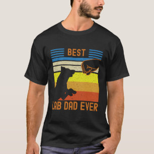 Camiseta Melhor Pai de laboratório Correspondência de Choco
