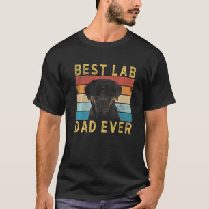 Camiseta Melhor Pai De Laboratório Do Mens - Chocolate De L