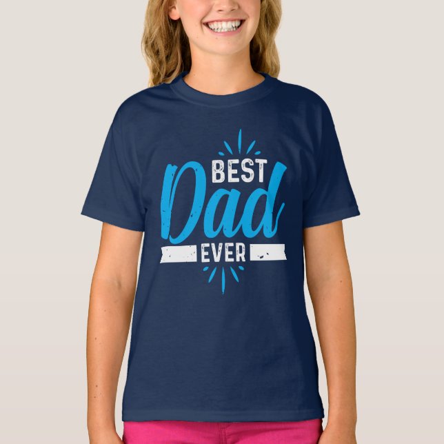 Camiseta Melhor Pai De Meninas (Frente)