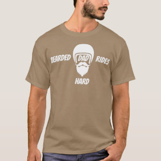 Camiseta Melhor Pai de motoqueiro com barba 2