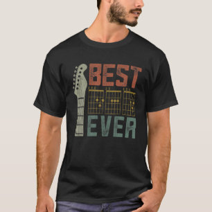 Camiseta Melhor Pai de Música de Violão, Roupa Dia de os 