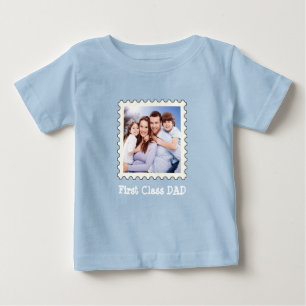 Camiseta Melhor Pai de PAI de PRIMEIRA CLASSE Foto quadrada