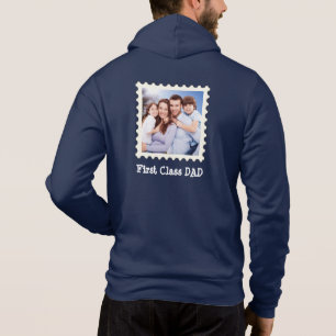 Camiseta Melhor Pai de PAI de PRIMEIRA CLASSE Foto quadrada