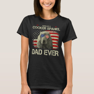 Camiseta Melhor Pai de Panela de Cocker Alguma Vez nos EUA