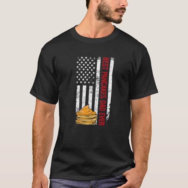 Camiseta Melhor pai de panquecas (Frente)
