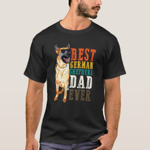 Camiseta Melhor Pai de Pastor Alemão de Todos os Tempos Don