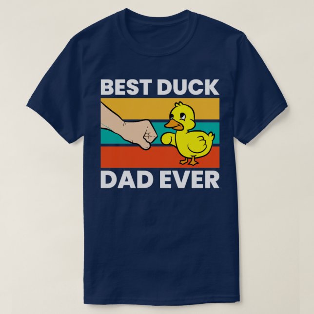 Camiseta Melhor Pai De Pato Nunca (Frente do Design)
