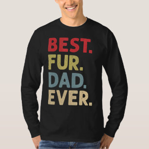 Camiseta Melhor Pai De Peles Para Homens Pai De Gato Ou Cão