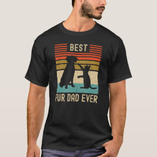 Camiseta Melhor Pai de Pelos do Mundo Ever Amarelo Lab Choc