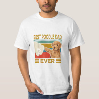 Camiseta Melhor Pai De Poodle Nunca