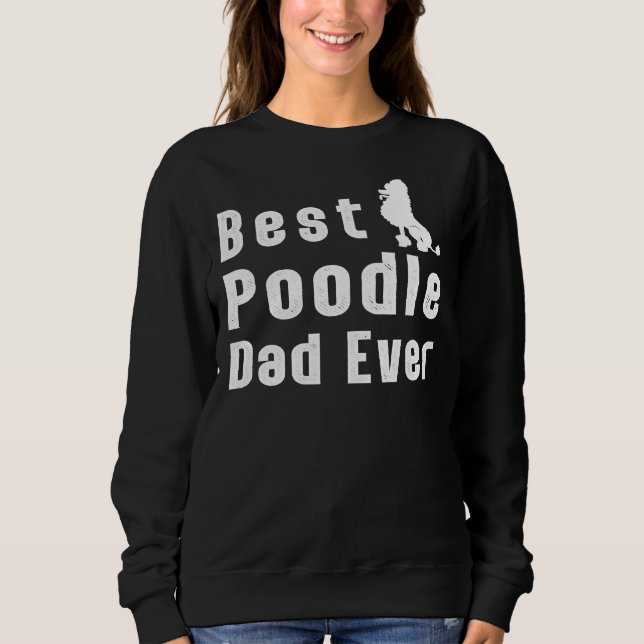 Camiseta Melhor Pai de Poodle Nunca (Frente)