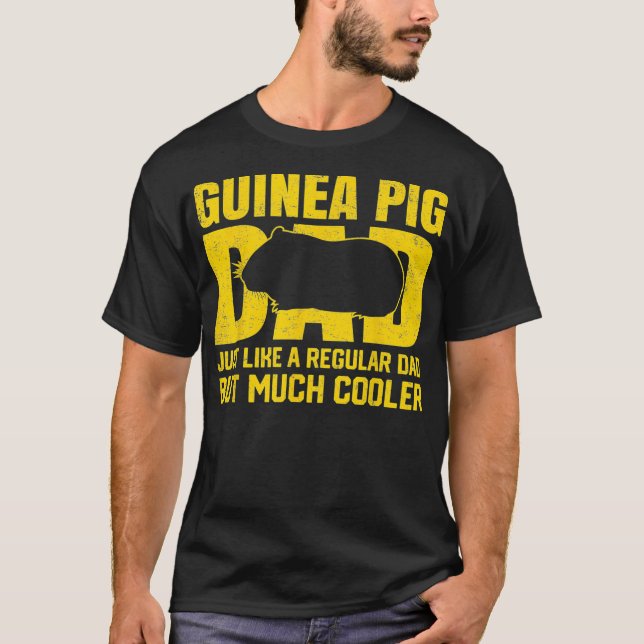 Camiseta Melhor Pai De Porcos Da Guiné (Frente)