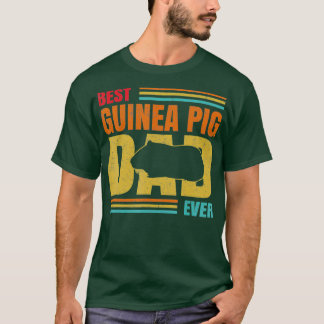 Camiseta Melhor Pai De Porcos Da Guiné Em Pig Padre Pet
