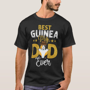 Camiseta Melhor Pai de porcos da Guiné Proprietário de porc