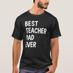 Camiseta Melhor Pai De Professores Do Mundo