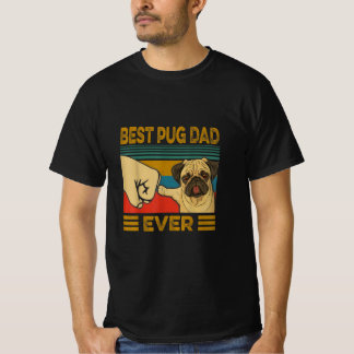 Camiseta Melhor Pai De Pug