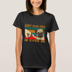 Camiseta melhor pai de pug de todos os tempos 395