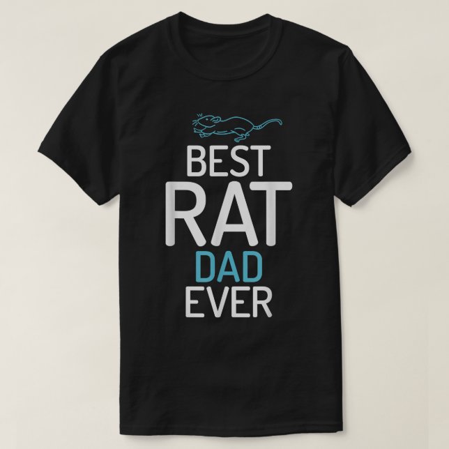 Camiseta Melhor Pai De Rato  (Frente do Design)