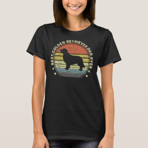 Camiseta Melhor Pai De Retriever De Ouro Ever 347