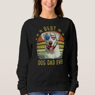 Camiseta Melhor Pai De Retriever Labrador Nunca Cão De Vint