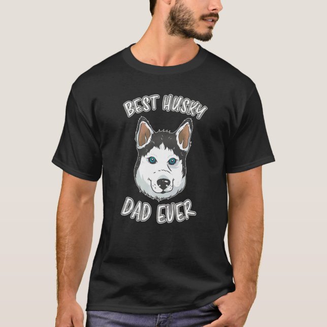 Camiseta Melhor Pai De Rouco De Meninos Pai De Cachorro Pai (Frente)