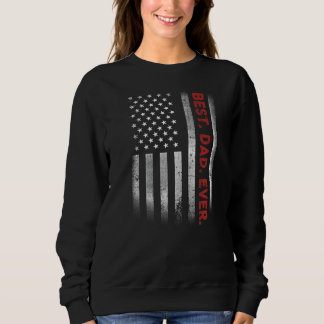 Camiseta Melhor Pai de sempre com bandeira americana para D