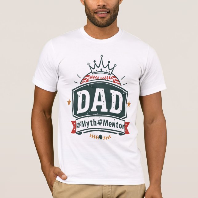 Camiseta Melhor Pai de sempre - Pai Figura Roupa (Frente)