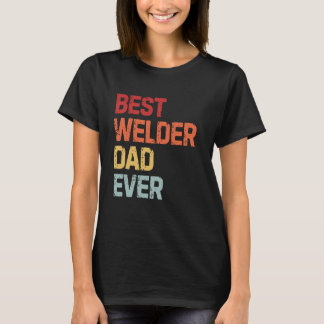 Camiseta Melhor Pai de Soldadura Nunca