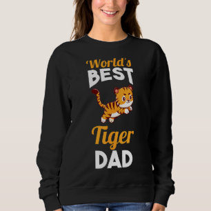 Camiseta Melhor Pai de Tigre do Mens Worlds