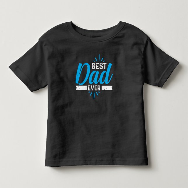 Camiseta Melhor Pai De Toddler (Frente)
